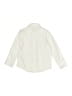 Spring Notion Chevron-herringbone Ivory Long Sleeve Button-Down Shirt Size 5 - photo 2
