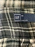 Gap Plaid Black Long Sleeve Button-Down Shirt Size XS - photo 7