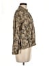 Chico's Aztec Or Tribal Print Floral Graphic Tan Blouse Size Med (1) - photo 4
