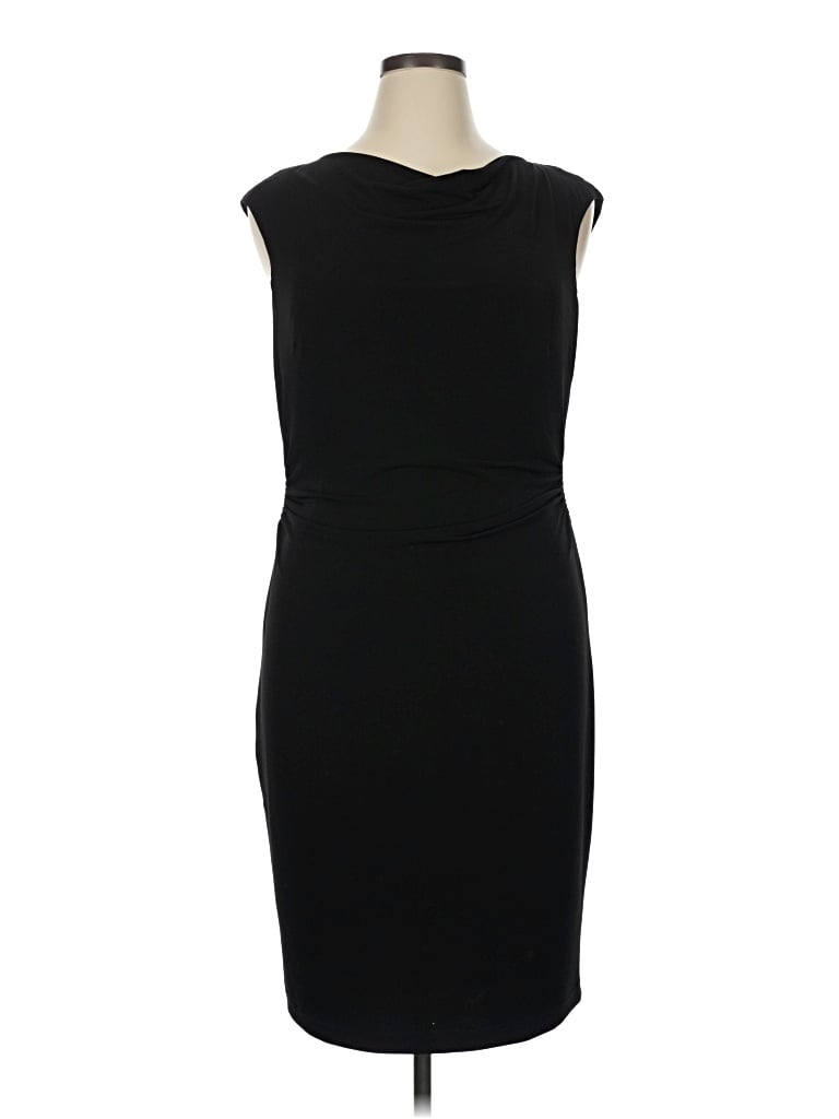 Pre-owned David Meister Cocktail Dress In Black