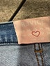 REVICE Hearts Blue Jeans Size 30 waist - photo 7