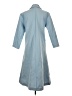 Unbranded 100% Polyester Blue Trenchcoat Size S - photo 2