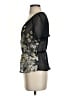 LC Lauren Conrad 100% Polyester Black Short Sleeve Blouse Size XS - photo 5