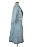 Unbranded 100% Polyester Blue Trenchcoat Size S - photo 4