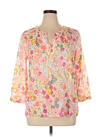 Talbots 3/4 Sleeve Blouse (view 1)