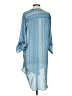 AaKaa 100% Polyester Blue Casual Dress Size S - photo 2