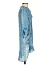 AaKaa 100% Polyester Blue Casual Dress Size S - photo 4