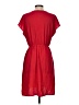 Halogen 100% Polyester Solid Red Casual Dress Size S - photo 2