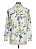Zara Floral Ivory 3/4 Sleeve Blouse Size M - photo 2