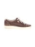 Ecco 100% Leather Brown Sneakers Size 7 - 7 1/2 - photo 1
