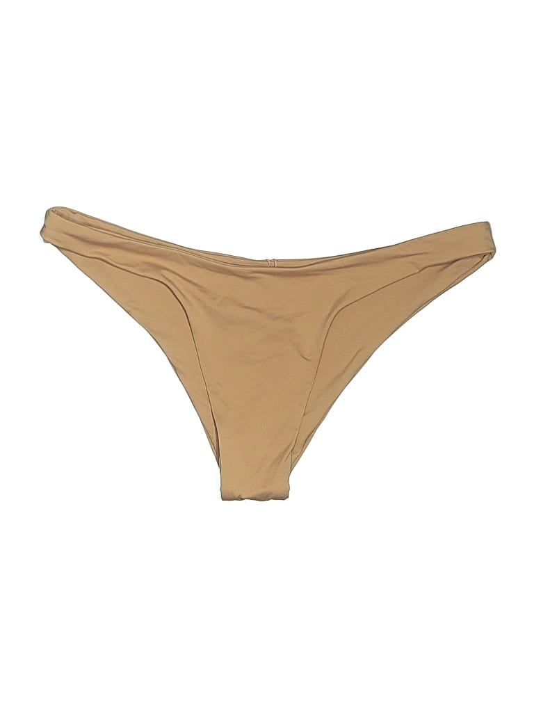 Pre-owned Unbranded Swimsuit Bottoms In Tan