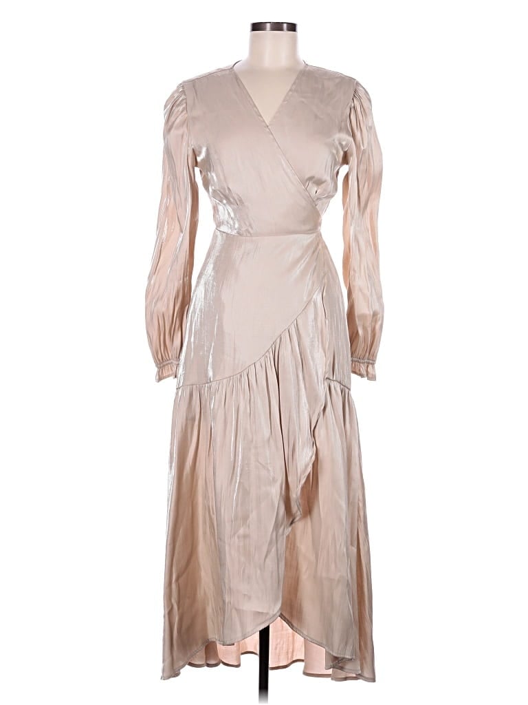 Pre-owned Umgee Cocktail Dress In Tan