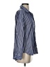 Velvet Heart Stripes Blue Long Sleeve Blouse Size S - photo 4