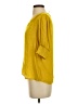 Maison d' Amelie 100% Polyester Yellow 3/4 Sleeve Blouse Size S - photo 5