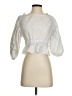 LPA White 3/4 Sleeve Blouse Size S - photo 1