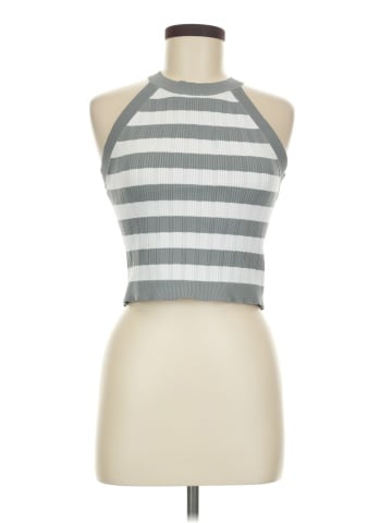 Happily Grey Sleeveless Top (view 1)