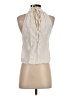 Zara Ivory Sleeveless Blouse Size XS - photo 2