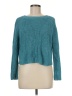 Poetry Solid Teal Pullover Sweater Size 6 - photo 1