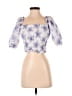 Levi's Purple 3/4 Sleeve Blouse Size S - photo 1