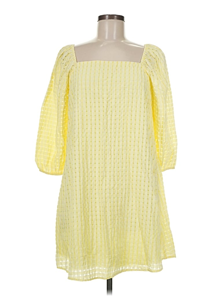 Pre-owned Vero Moda Casual Dress In Yellow