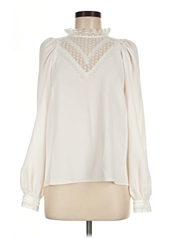 Sézane Long Sleeve Blouse (view 1)