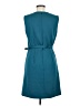 Ann Taylor Solid Teal Casual Dress Size 8 - photo 2