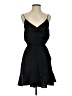 Express 100% Polyester Solid Black Cocktail Dress Size S - photo 1