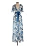 VICI Blue Casual Dress Size L - photo 2