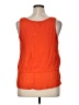 Unbranded Orange Sleeveless Blouse Size XL - photo 2