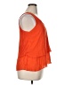 Unbranded Orange Sleeveless Blouse Size XL - photo 4