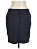 Apostrophe Solid Gray Formal Skirt Size 10 (petite) - photo 1