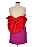 Toccin Color Block Red Cocktail Dress Size 10 - photo 2