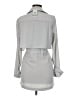 Mud Pie 100% Polyester Gray Trenchcoat Size M - photo 2