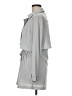 Mud Pie 100% Polyester Gray Trenchcoat Size M - photo 5