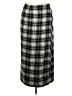 Assorted Brands Plaid Gray Formal Skirt Size 8 (petite) - photo 1