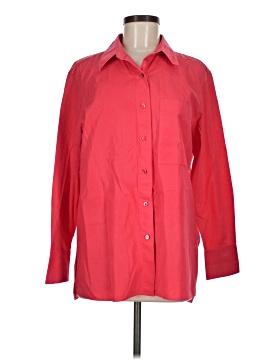 Lafayette 148 New York 3/4 Sleeve Button-Down Shirt (view 1)