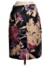 Worth Print Black Formal Skirt Size 2 - photo 2