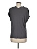 Reiss 100% Polyester Gray Short Sleeve Blouse Size M - photo 2