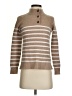 J.Crew Stripes Brown Pullover Sweater Size XS - photo 1