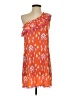 Mud Pie 100% Polyester Paisley Orange Casual Dress Size S - photo 1