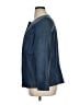 Alfani 100% Polyester Blue Leather Jacket Size 1X - photo 5