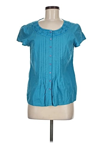 Van Heusen Short Sleeve Blouse (view 1)
