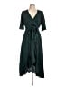 Lulus 100% Polyester Green Cocktail Dress Size L - photo 1
