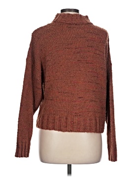 Pink Rose Turtleneck Sweater (view 2)