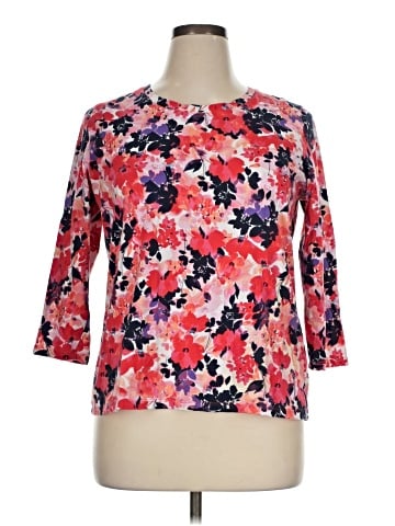 Talbots Outlet 3/4 Sleeve T-Shirt (view 1)