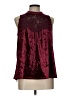 No Boundaries Burgundy Sleeveless Blouse Size L 11/13 - photo 1
