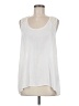 Banana Republic 100% Polyester White Sleeveless Blouse Size M - photo 1
