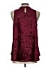 No Boundaries Burgundy Sleeveless Blouse Size L 11/13 - photo 2
