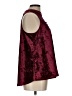 No Boundaries Burgundy Sleeveless Blouse Size L 11/13 - photo 4
