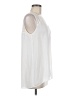 Banana Republic 100% Polyester White Sleeveless Blouse Size M - photo 4